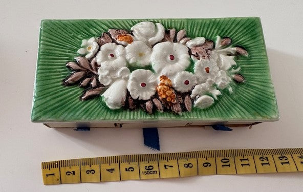 Vintage Italian Matchbox holder - one available