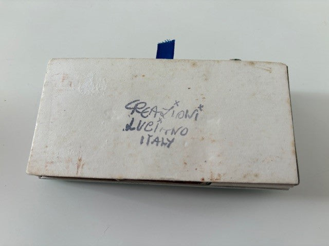 Vintage Italian Matchbox holder - one available