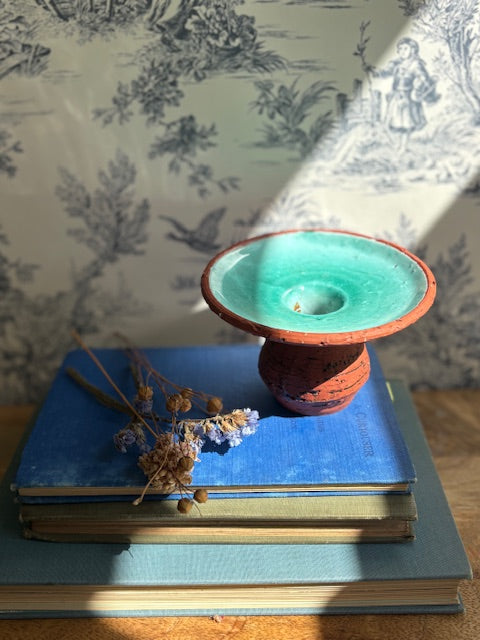 Vintage Nel Goedhart - Netherlands Ceramic Candle Holder - one available